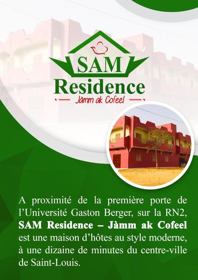 SAM RESIDENCE Jàmm ak Cofeel Saint-Louis Buitenkant foto